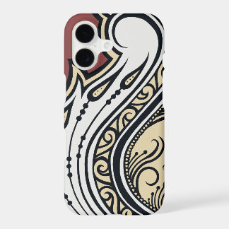 Funda de teléfono con diseño inspirado en henna