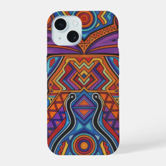 Funda de teléfono con espíritu animal vibrante Hui