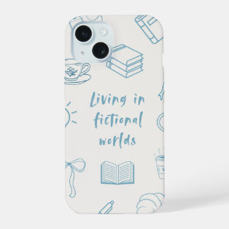 Funda de teléfono con estética libresca