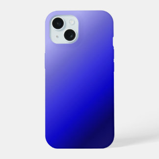 Funda de teléfono con gradiente azul | Minimalista