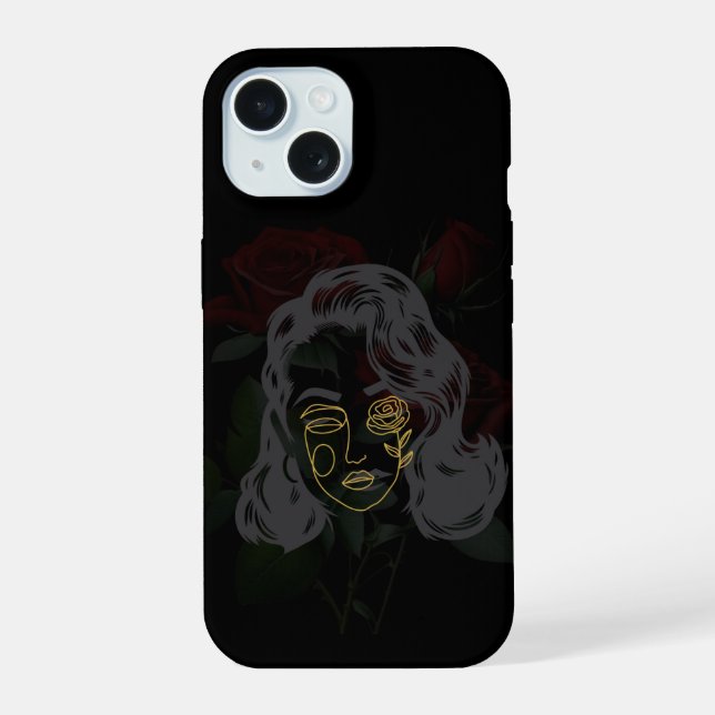 Funda de teléfono con máscara (Reverso )