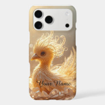 Funda de teléfono con monograma de criatura de fan