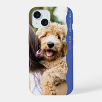 Funda de teléfono con una foto de borde ondulado a
