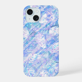 Funda de teléfono cristiana femenina soñadora (Isa
