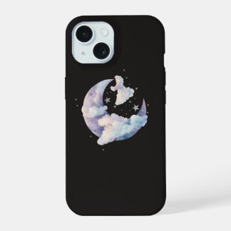 Funda de teléfono de Luna y Nubes Soñadoras