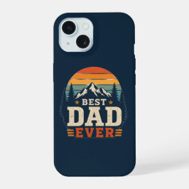 Funda de teléfono de montaña retro para el mejor p
