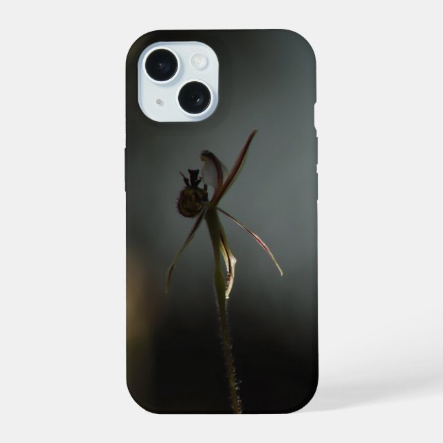 funda de teléfono de orquídea dragón (Reverso )
