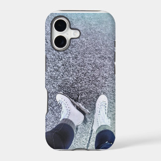 Funda de teléfono de patinaje sobre hielo