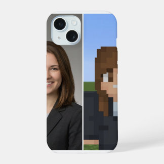 Funda de teléfono del personaje BlockPix de Minecr