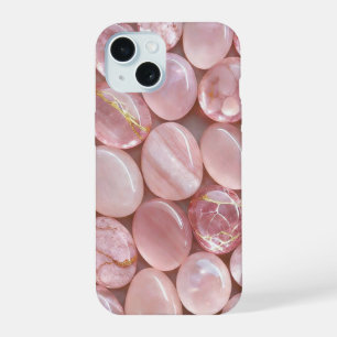 Funda de teléfono estética con cristales de cuarzo