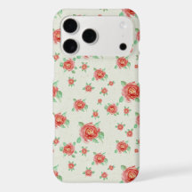 Funda de teléfono floral