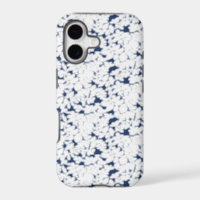 Funda de teléfono floral de Hortensia Azul