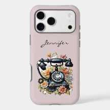 Funda de teléfono floral vintage para iPhone / iPa