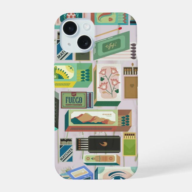 Funda de teléfono Green Matchbox (Reverso )