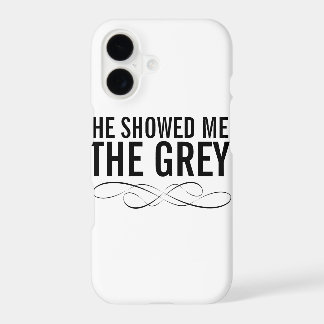 Funda de teléfono gris oficial