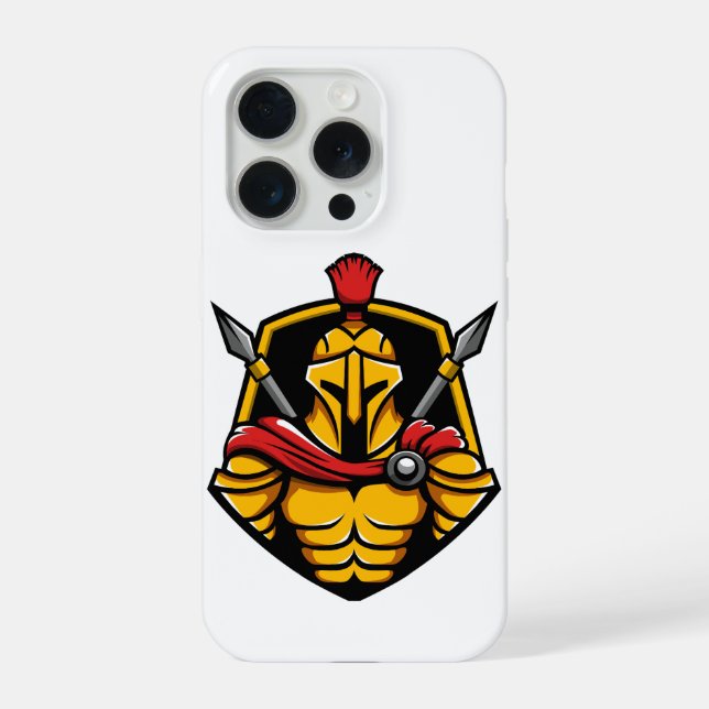 Funda de teléfono Guerrero Espartano para iPhone 1 (Reverso )