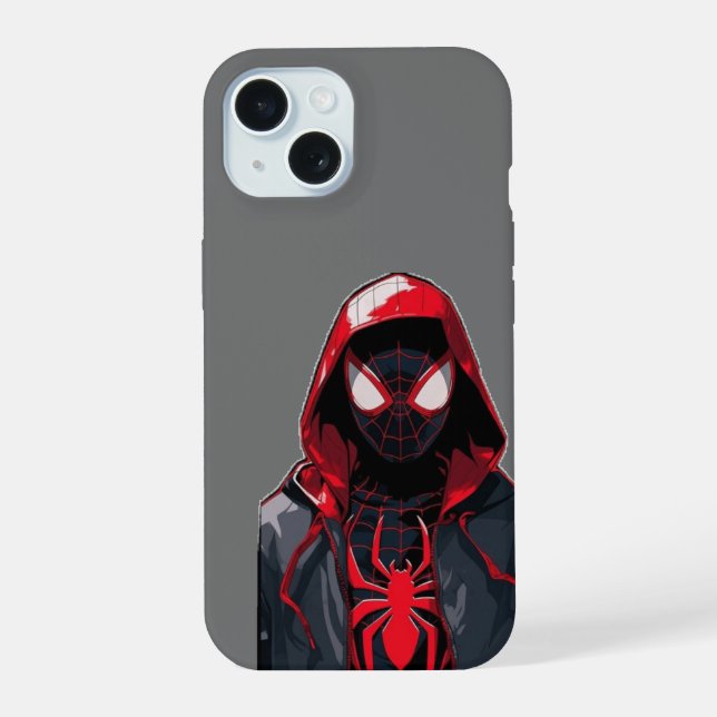 Funda de teléfono inspirada en el héroe con capuch (Reverso )