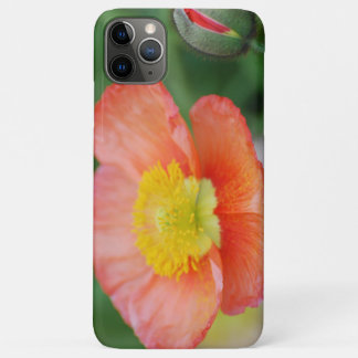 Funda de teléfono móvil de flor naranja