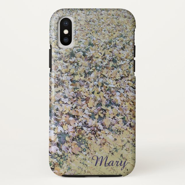 Funda de teléfono móvil personalizado de Leaf ipho (Reverso)