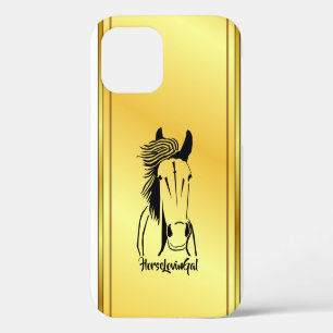 Funda de teléfono para IPhone 12 (Tough) de Horse