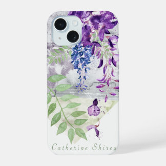 Funda de teléfono personalizada de arte de acuarel