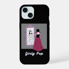 Funda de teléfono pop femenina