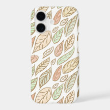 Funda de teléfono protectora de arte de hoja paste