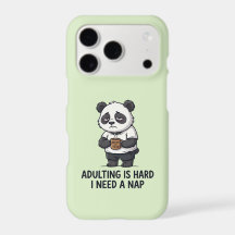 Funda de teléfono Ser adulto es difícil necesito u