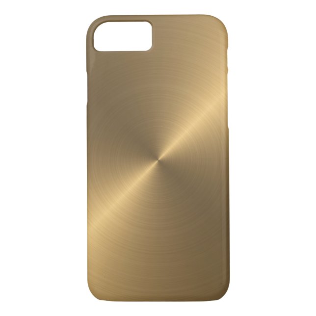 funda de textura metalizado cepillado de oro (Reverso)