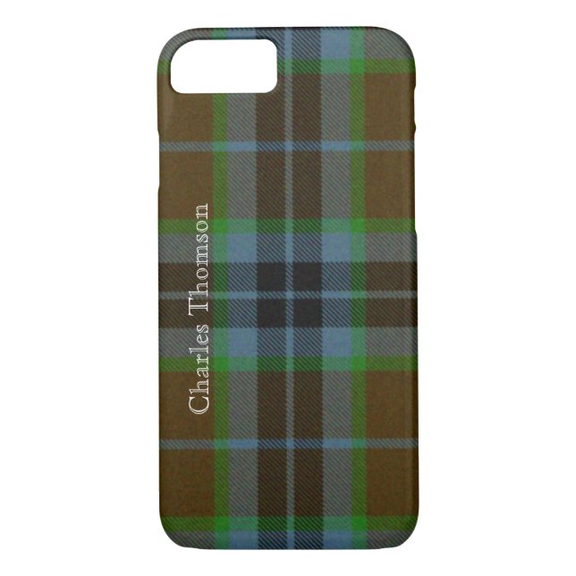 Funda de Thomson Tartan Plaid para iPhone 7 (Reverso)