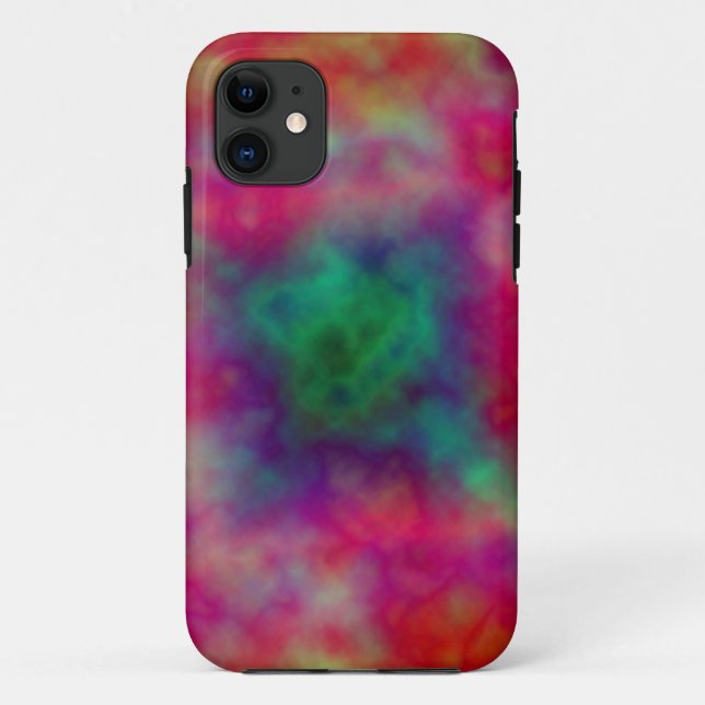 Funda de Tye Dye iPhone 5 (Reverso)