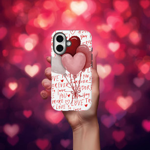 Funda de vibraciones de amor Apple iPhone 16
