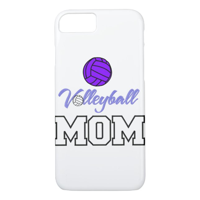 Funda de voleibol/mamá para iPhone 7 (Reverso)