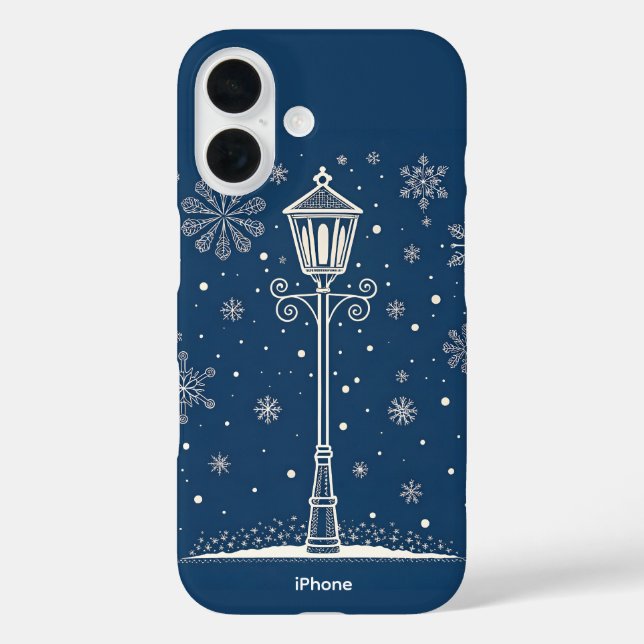 Funda de Winter Lamplight Story iPhone 16 (Reverso )