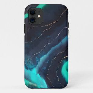 Funda Deep Blue swirl IPhone 11