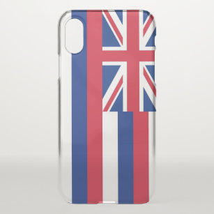funda deflector para iPhone X con bandera de Hawai