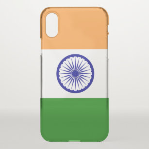 funda deflector para iPhone X con bandera India