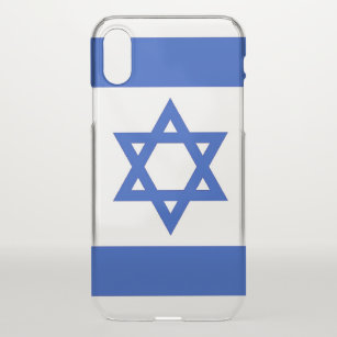funda deflector para iPhone X con bandera Israel