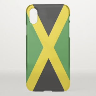 funda deflector para iPhone X con bandera Jamaica