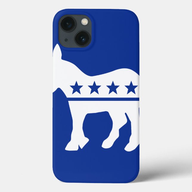 Funda del Demócrata Donkey (Reverso)
