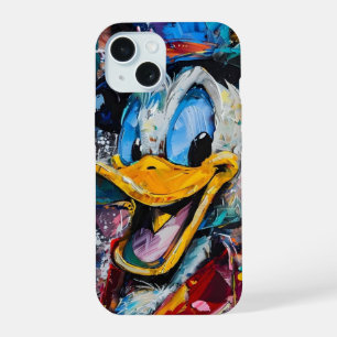 Funda del iPhone 15 Donald el pato