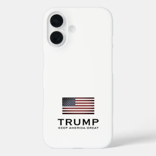 Funda del iPhone 16 de la bandera estadounidense d