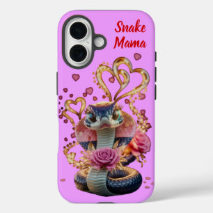 Funda del iPhone 16 de Sultry Snake Mamá Año Nuevo