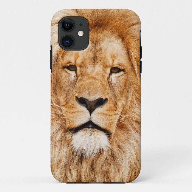 Funda del iPhone 5 del rey de las bestias (Reverso)
