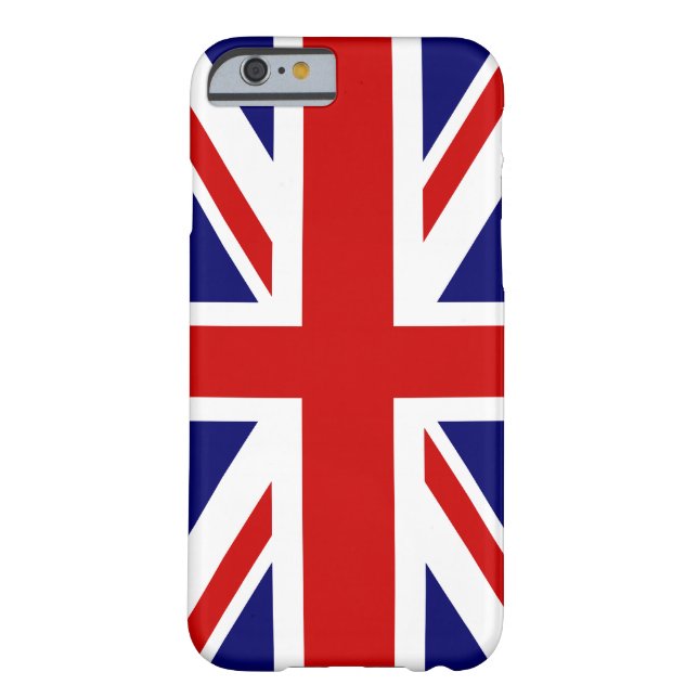 Funda del iPhone 6 de bandera británica | Diseño d (Reverso)
