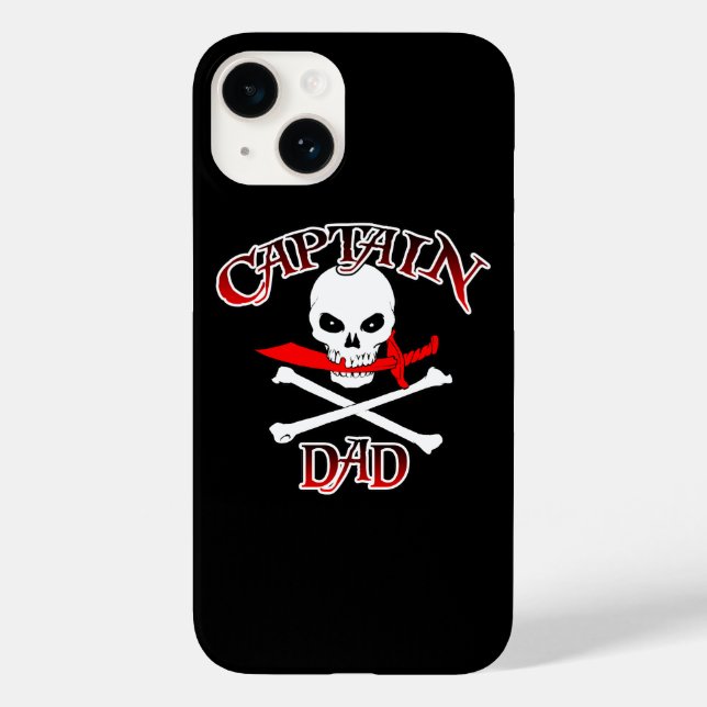 Funda del iPhone 6 de Captain Dad (Reverso )