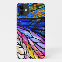 Funda del iPhone de vidrio manchado estilo Tiffany