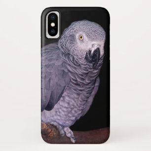 Funda del iPhone X de African Gray Parrot