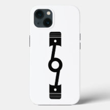 funda del logotipo del motor de boxer para iPhone 