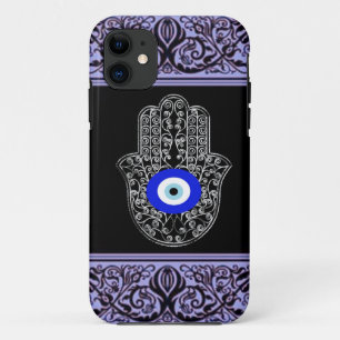 funda del malvado eye hamsa henna iPhone 5